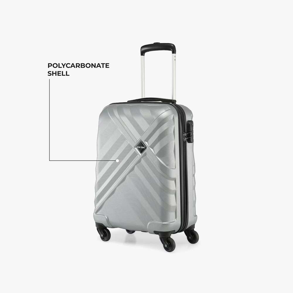 hard shell travel suitcase front
