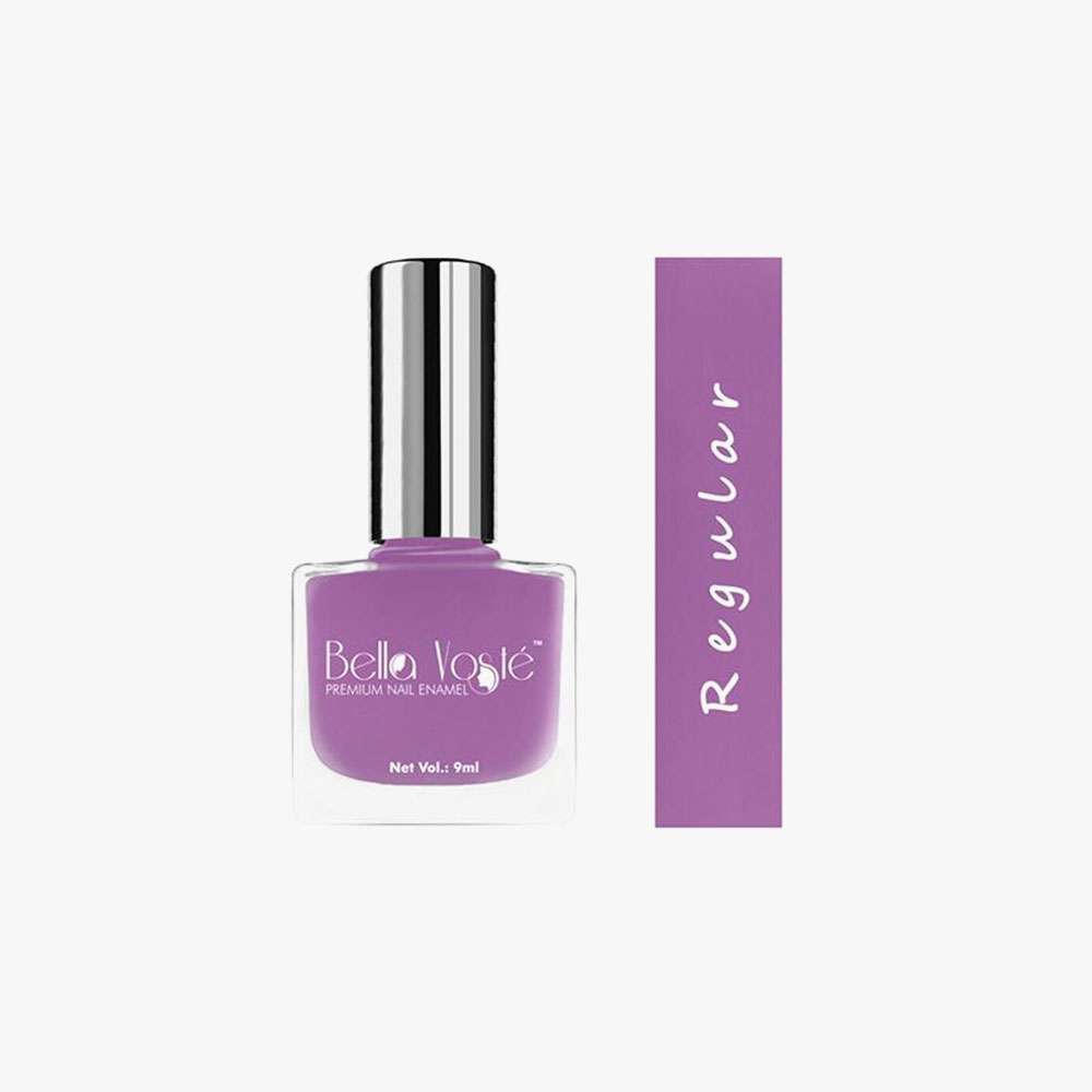 purple nail polish bottle